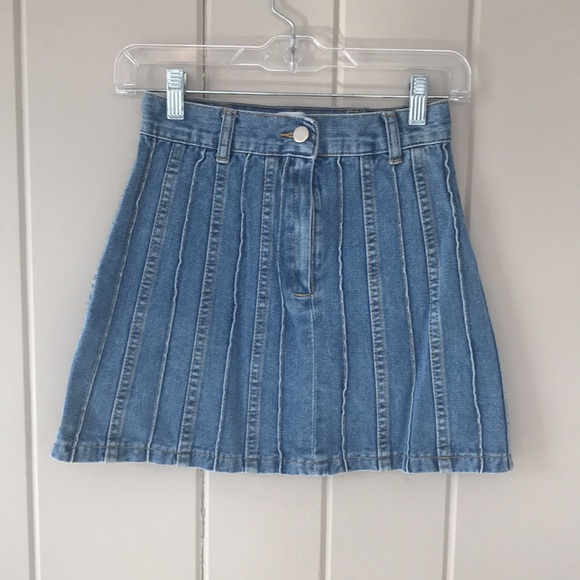 Wild Honey Dresses & Skirts - Wild Honey Blue Denim Mini Skirt